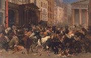 William Holbrook Beard Bulls and Bears in the Market oil painting artist